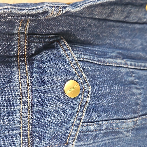 Carhartt Women's WIP Trucker Jacket lined with sherpa - Picture 4 of 6